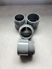 1-1/2" PVC Male Adapter for Sch 40 Rigid NM Conduit UL Listed 10 pc