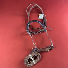 Weaver Equine Browband Hackamore Bridle W/Reins - New With Tags!