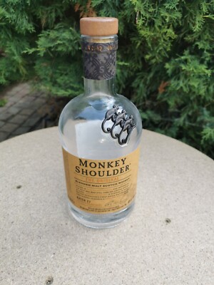 Monkey Shoulder Whisky Leere Flasche
