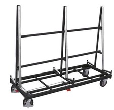 Plattenwagen 1680x880x1705 mm zweiseitig anthrazit