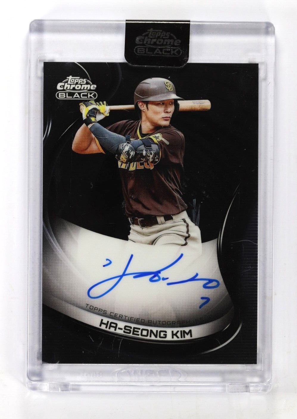 2022 Topps Chrome Black Ha-Seong Kim Auto #CBA-HSK