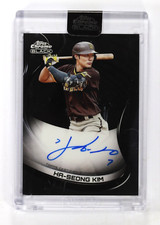 2022 Topps Chrome Black Ha-Seong Kim Auto #CBA-HSK