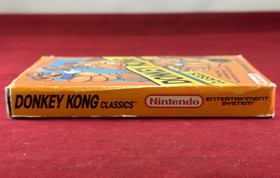 Donkey Kong Classics - Gioco Nintendo NES con scatola e manuale