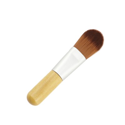  2 Pcs Short Handled Travel Makeup Brushes Hollow Seat Card Precise Design