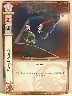 Legend of the Five Rings LCG - 1x #183 Fiery Madness - Base Set
