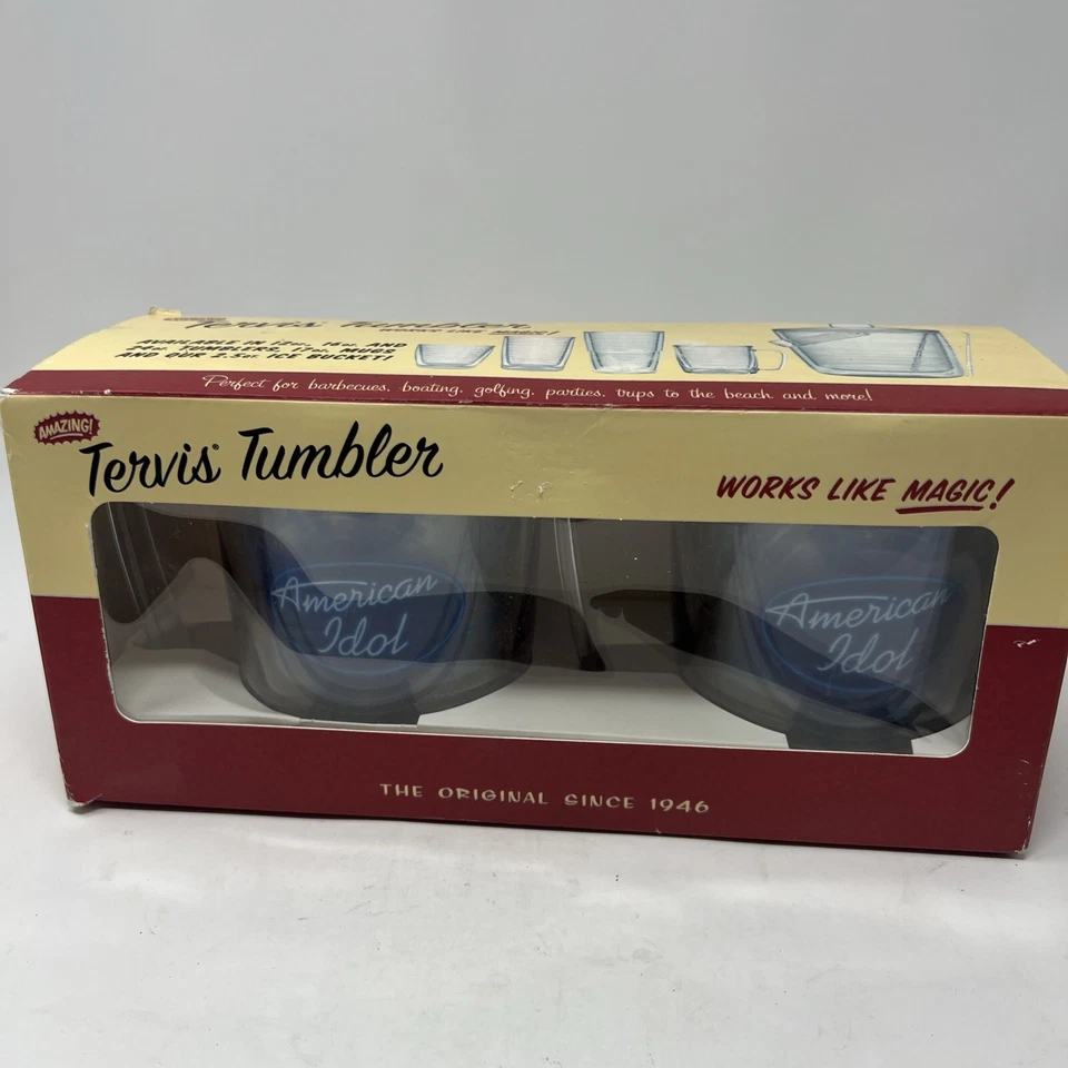 Juego de tazas American Idol Tervis de 17 oz nuevas en caja Foto 2 de 4