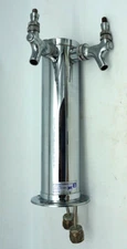 Stainless Steel Double tap Keg Tower