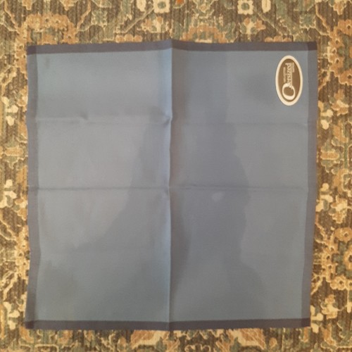 6 Cobalt Blue Fabric Placemats and Napkins Woven Oversized New w Tags Reversible - Picture 3 of 13