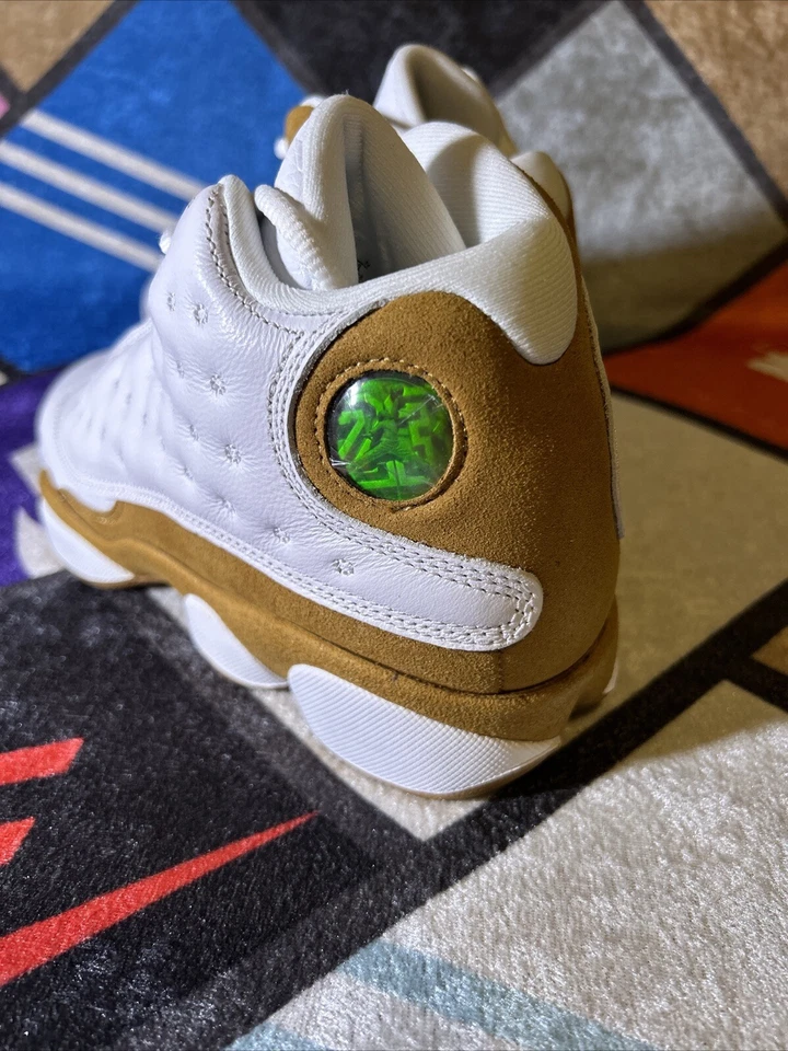 Jordan 13 Retro White/Wheat 5.5 Youth 7 Women’s DJ3003 171 - Image 3 of 4