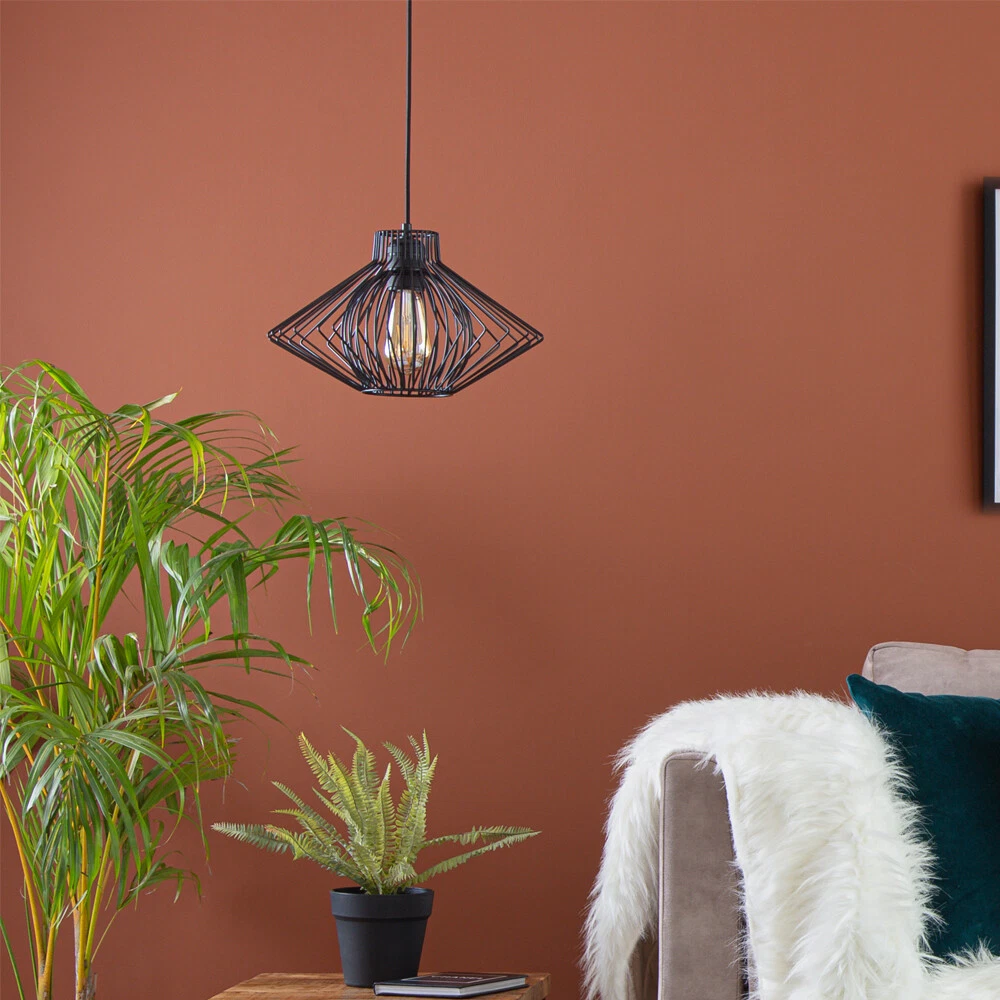 Alpha Lights matte metal hanging light shade