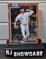 2026 Topps Series 1 - Kyle Freeland Orange Diamante Foil /25 Colorado Rockies 