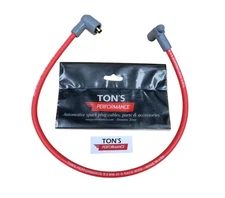 Ton's Replacement Ignition HEI Distributor to Coil Blaster 2 8.5mm 90° Red Wire