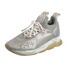 VersaceLeather Glitter Accents Sneakers EU 35.5 Wmns US Sz 5- 5.5 