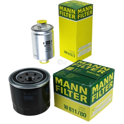MANN-FILTER Filtersatz Ölfilter Kraftstofffilter passend für Lotus Elan