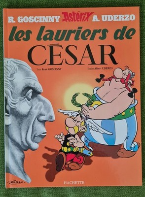 Asterix '' Les Lauriers de Cesar'', in französisch,Hardcover