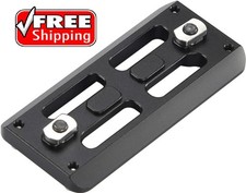 Arca Dovetail Rail for M-LOK System Quick-Release Tripod Mount Adapter Compa