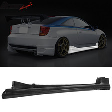 Fits 00-05 Toyota Celica Vip Style Side Skirts Unpainted Black Pu
