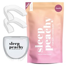 Sleep Peachy FlexiFit Night Guard for Women - 2-Pack, Teeth Grinding Protection