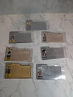 Vintage GI JOE ARAH File Card Lot Cobra Commander v3, Ripper, Mut Snow Serpent