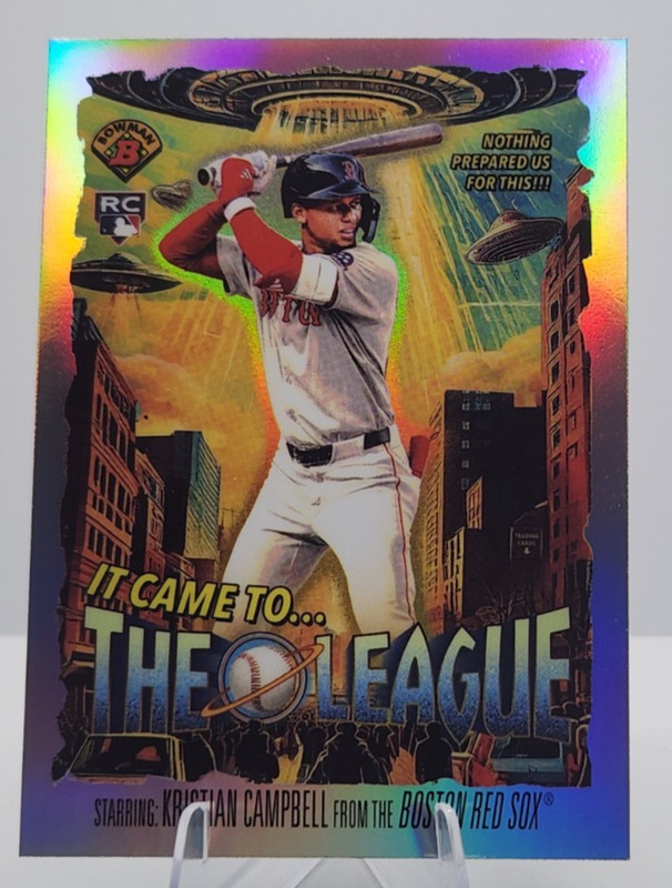 2025 Bowman Chrome #IT-3 Kristian Campbell It Came To The League Red Sox RC