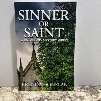 Sinner Or Saint by Brenda Donelan Paperback Book University Mystery Series 