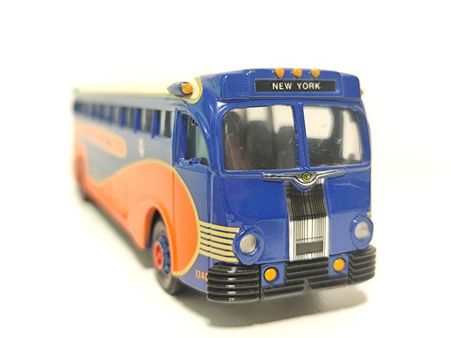 Corgi 1:50 Lionel City Bus Lines New York autobus giallo 743 autobus 1248 - Foto 4 di 7