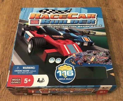 Mega Bloks Bauset Autos Rennwagen Bauarbeiter Brettspiel MINT Spaß Kinder Spiel