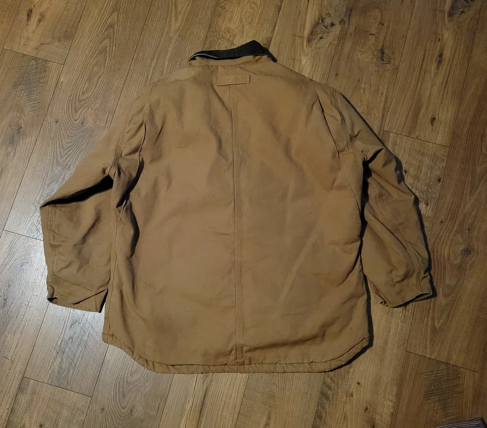 Dickies Mens Size XL Lined Work Coat Corduroy Collar Carhartt Wrangler Red Cap - Image 2 of 4