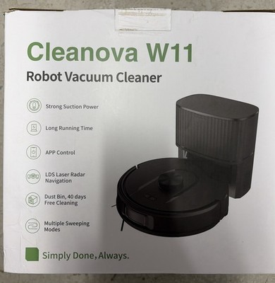 Cleanova W11 selbstentleerender Saugroboter