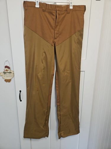 Woolrich Vintage Hunting Brush Pants Men's Size 40x36 Brown Canvas Made In USA - Picture 2 of 10