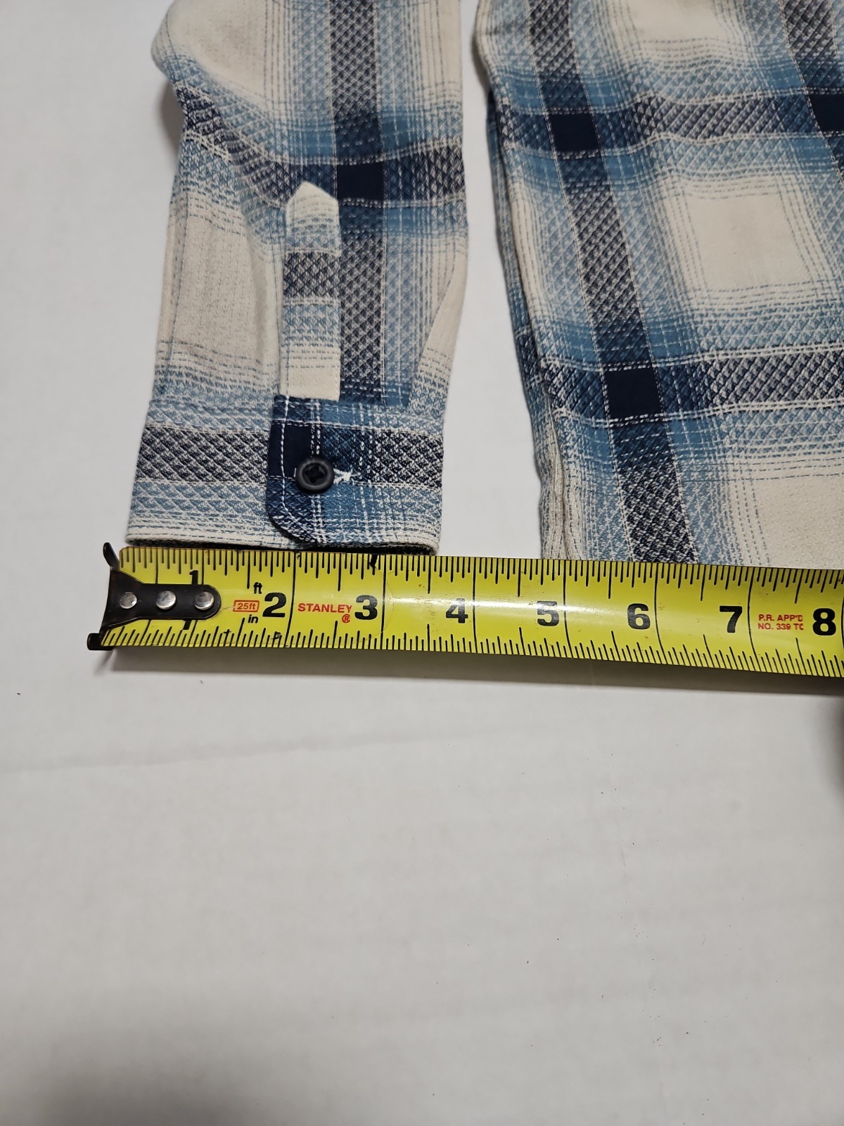 Primark Blue Button Up Long Sleeve Size 7-8 Years New With Tags image 2