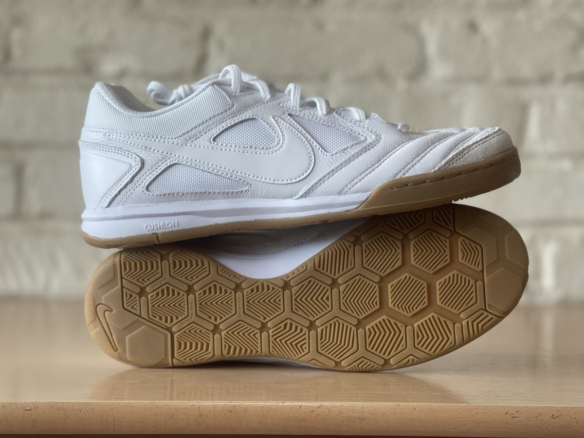 Nike Gato Indoor Soccer Shoes 'White Gum' Sneakers HQ6019-100 Men