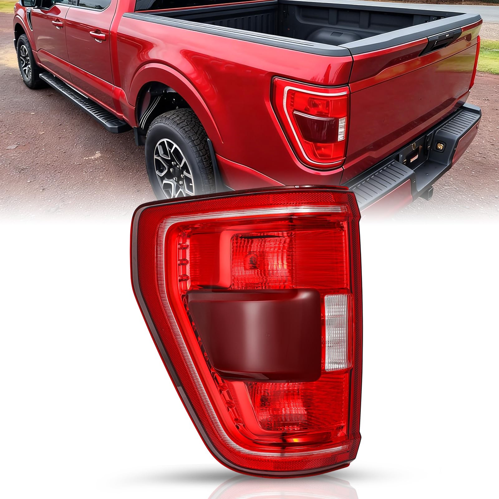 Taillight Assembly for 2021 to 2023 Ford F150 XLT Tremor