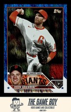 2023 Topps Update Blue Foil #US157 John Brebbia San Francisco Giants /999