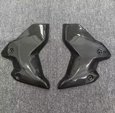 BMW R1250 GS Carbon Kühlerabdeckung Seitenra...