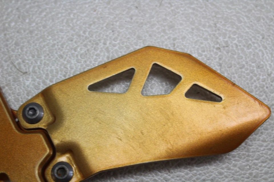 Juego de estriberas traseras izquierda Kawasaki Ninja ZX10R ZX-10R 2011-2015 con palanca de cambios Foto 4 de 4