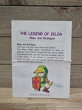The Legend of Zelda (NES Nintendo) MAPS and S...