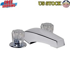 2-Handle Garden Tub Faucet RV Mobile Home Easy Install Durable Plastic Reliable