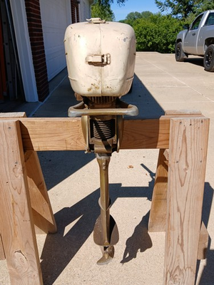 #ad Clinton Apache J8 5hp All Origanal 1958 $75.00