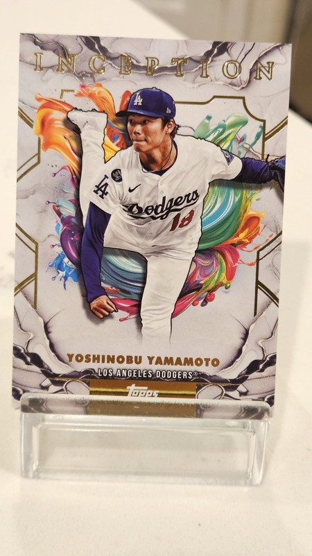 2025 Topps Inception Yoshinobu Yamamoto Dodgers