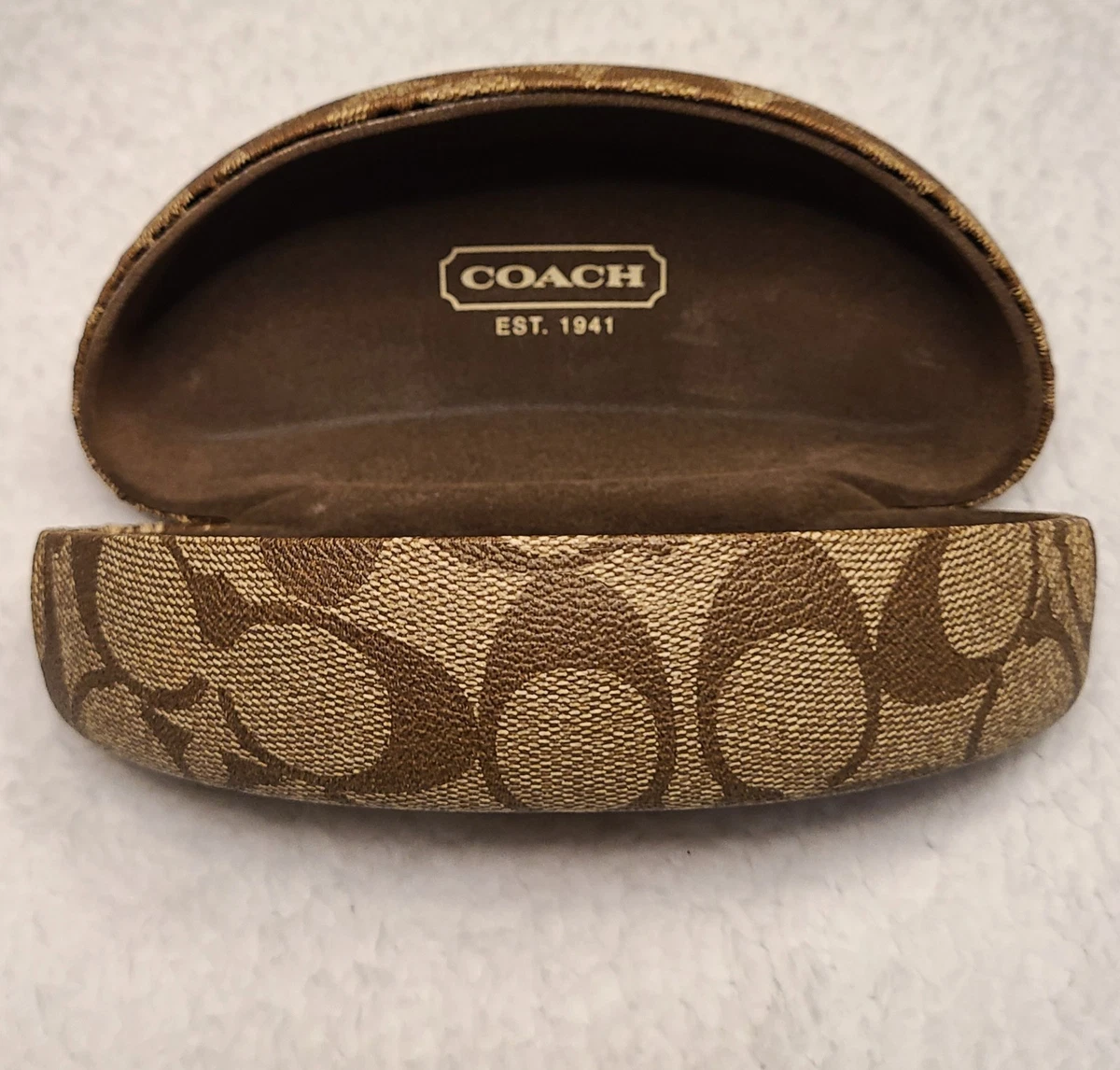 coach leather eyeglass case products for sale | eBay