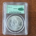 1885-O Morgan Silver Dollar $1 PCGS MS65 CAC 7162.65/4723211