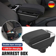 Mittelarmlehne Für Vauxhall Astra 2004-2010 Mittelkonsole Leder Armlehne Mit USB