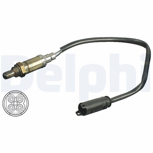 Delphi Lambdasonde Sensor Abgassteuerung ES11110-12B1 FüR BMW E53 X5 E46 3Er 316-image