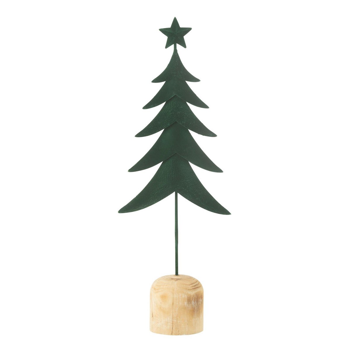 Sapin de Noël Déco sur Pied Étoile 49cm pour Centre de Table Festif