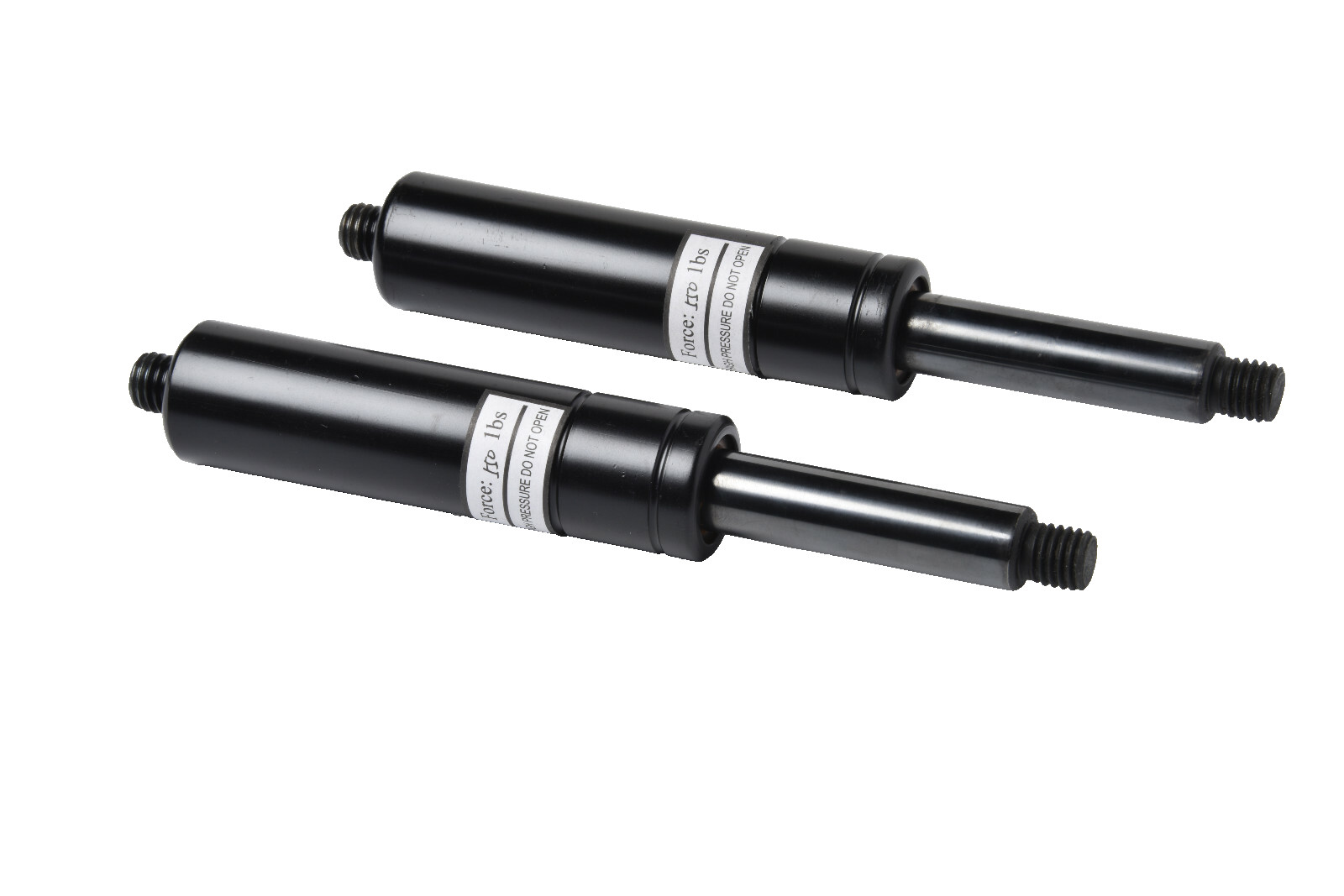 Pair of 550 lbs lambo door shocks for bolt on vertical hinge lamborghini style 