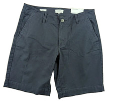 LOFT Outlet Women Size 6 Gray Classic Chino Shorts Cotton Blend Stretch Casual