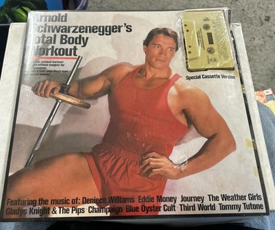 Arnold Schwarzenegger's Total Body Workout Record Album With Cassette