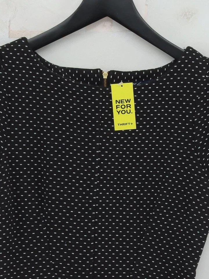 Vestido midi ceñido al cuerpo Closet UK14 en negro Foto 3 de 4