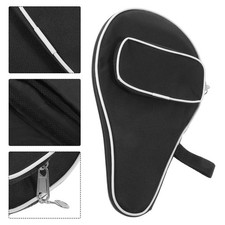 2 Pieces Portable Tennis Racket Bag for Pong Case Single Equipment
